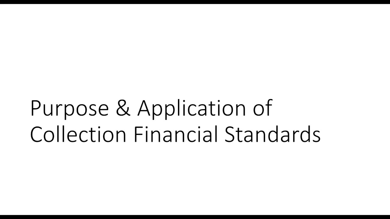 Collections Financial Standards and 433-A -  Feb2017