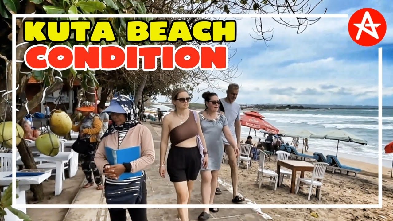 KUTA BEACH BALI AFTER BAD WEATHER