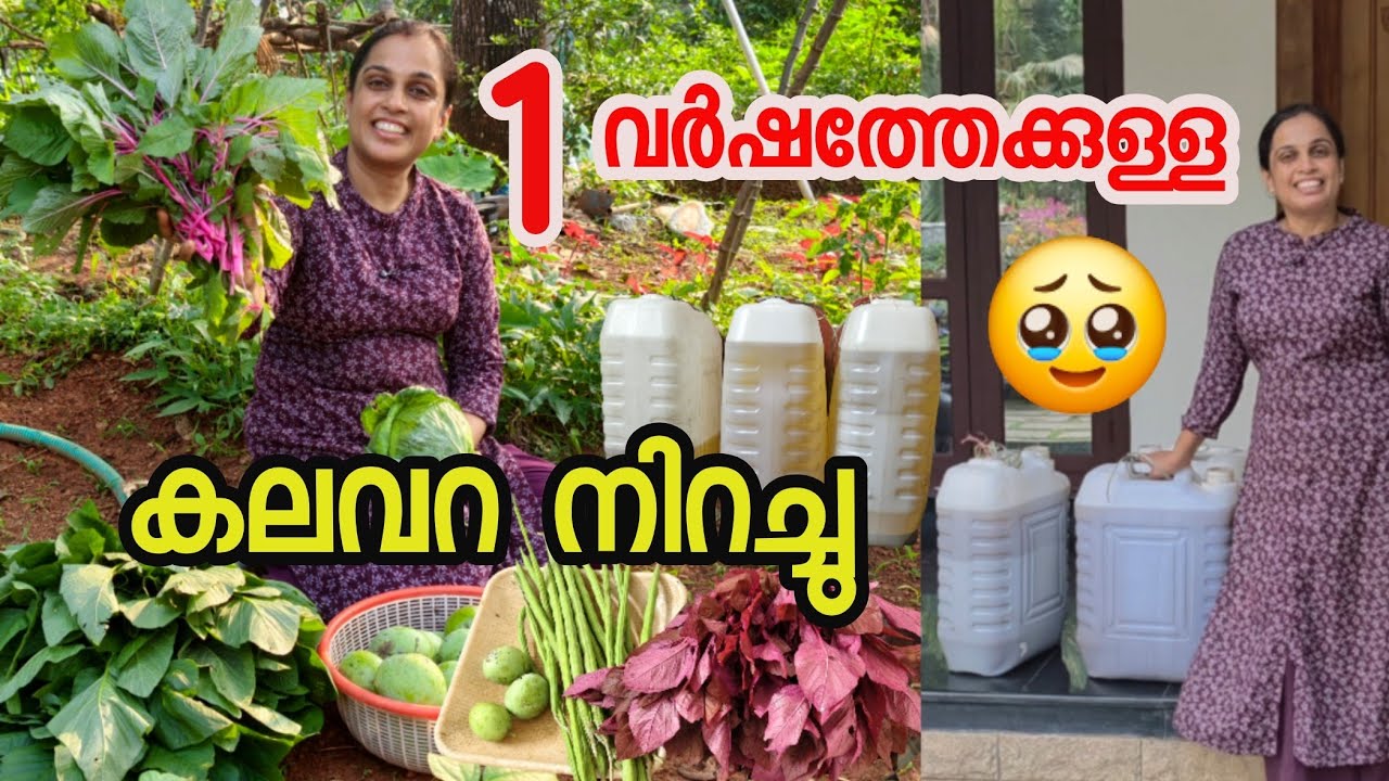  ഒരു വർഷത്തേക്കുള്ള കലവറ നിറച്ചു | Family | Agriculture |Cocount making|Cleaning