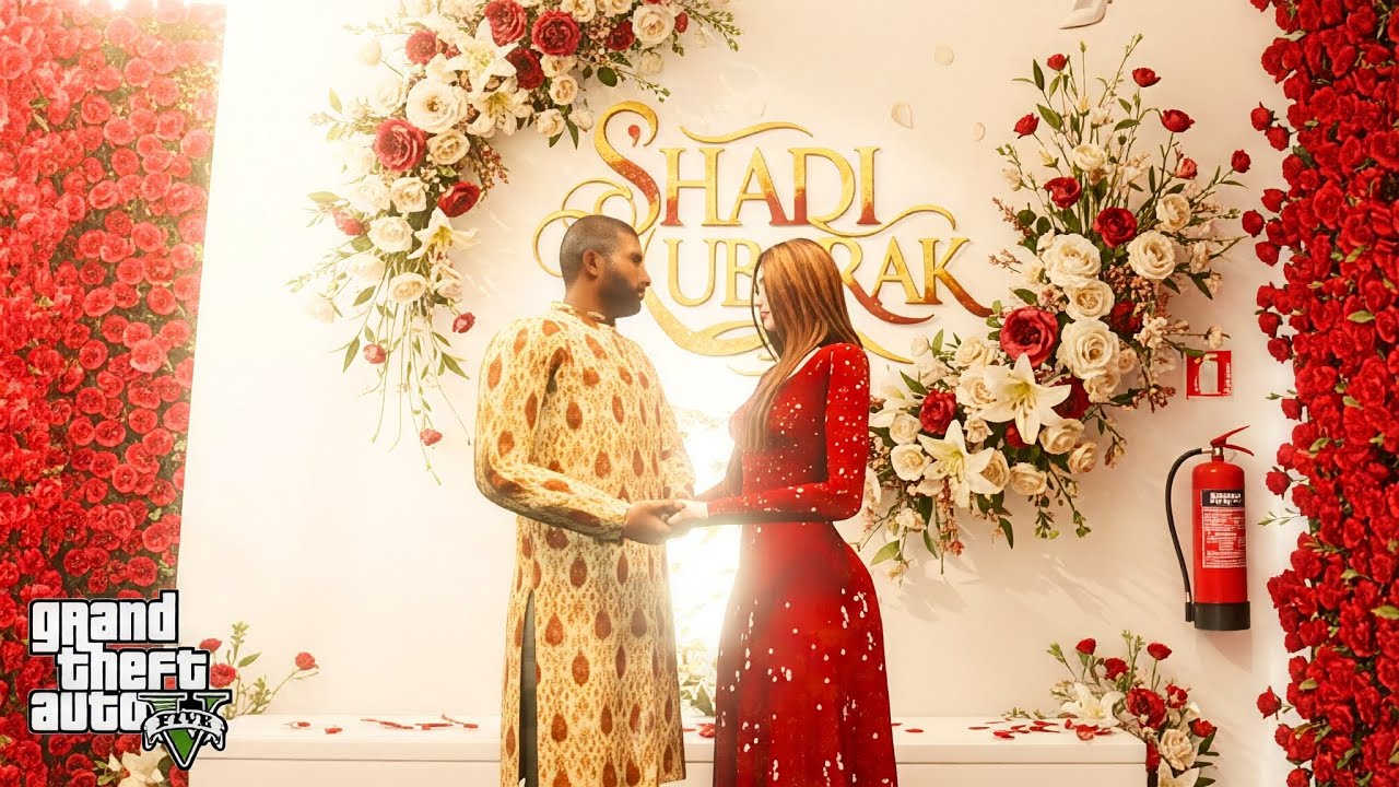NIKKAH MUBARAK❤️| GTA 5 MODS | Shaadi Series | NoobFlix