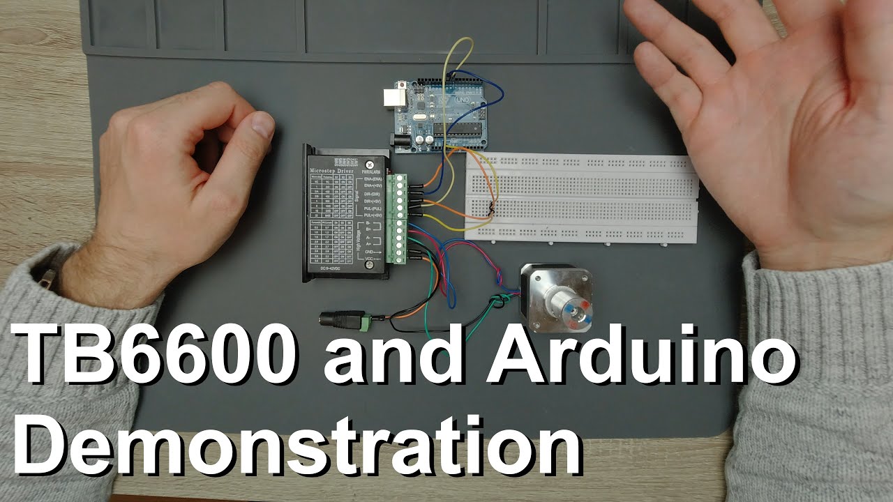 TB6600 и Arduino — подключение и демонстрация
