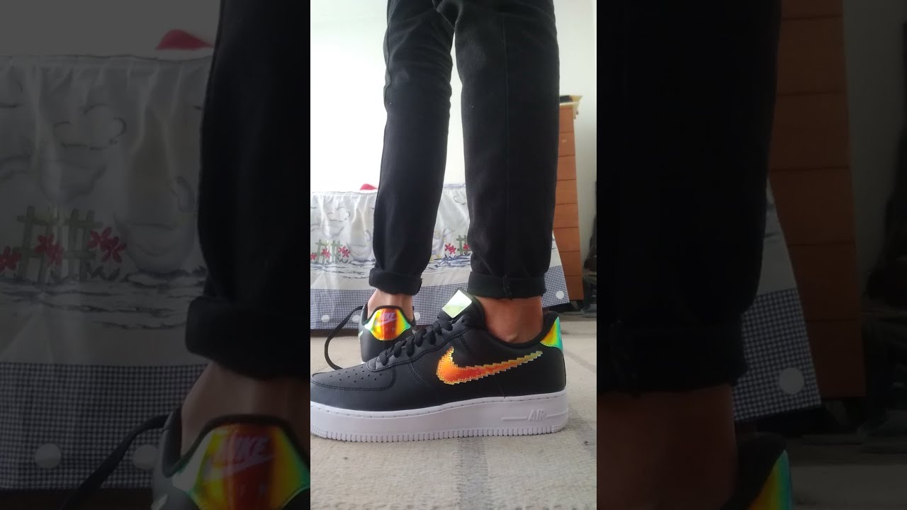 My new Air Force 1's sockless