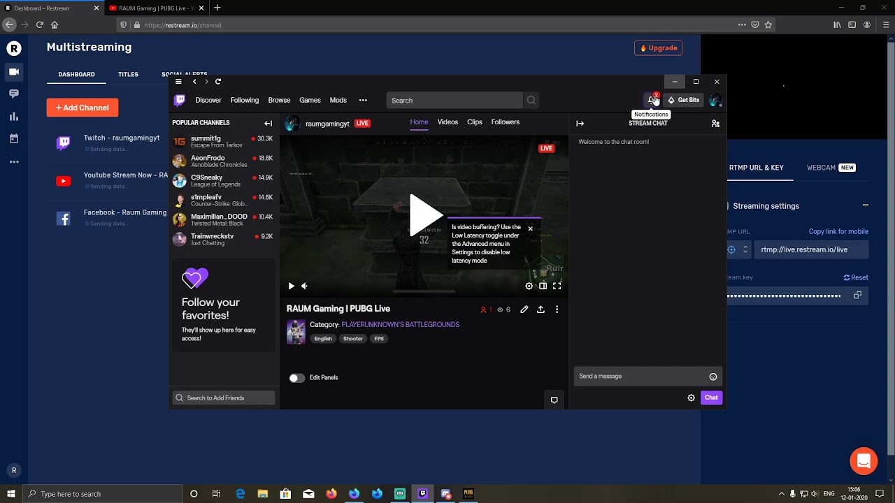RAUM Gaming | PUBG Live