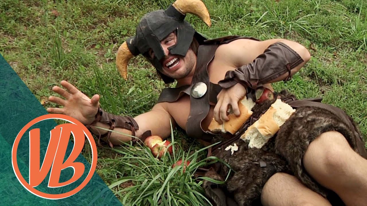 Skyrim IRL: Dovahkiin vs. the Bandit Marauder (Videobakery)