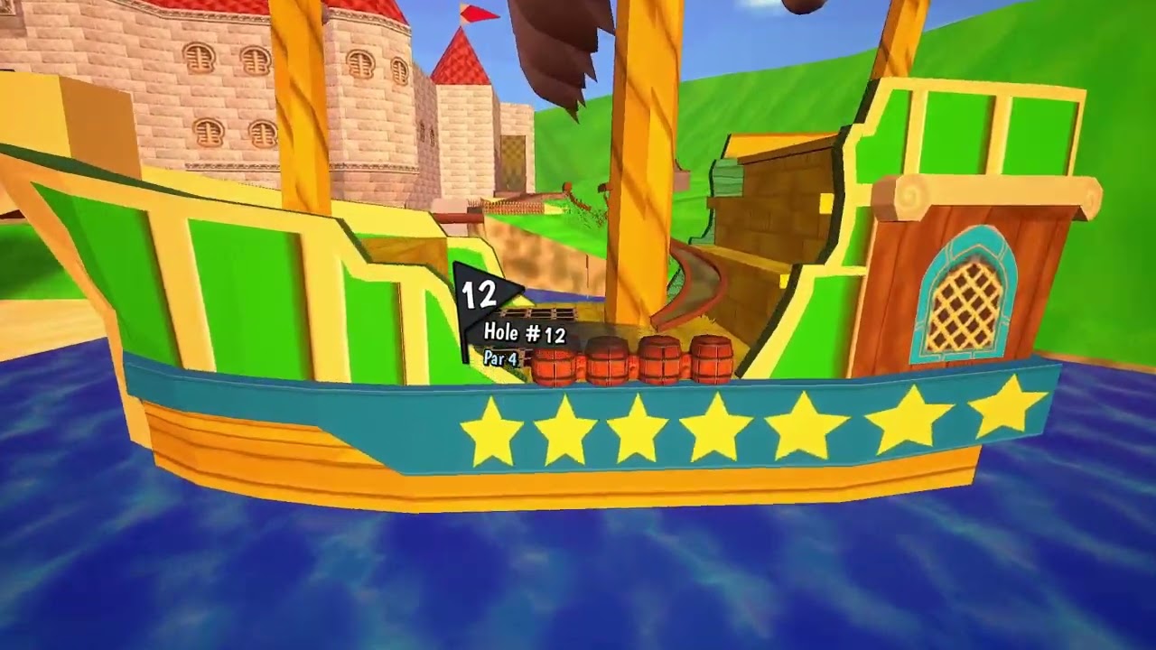 Super Mario 64 Castle Golf Map: 27 Strokes. World Record? | Tower Unite