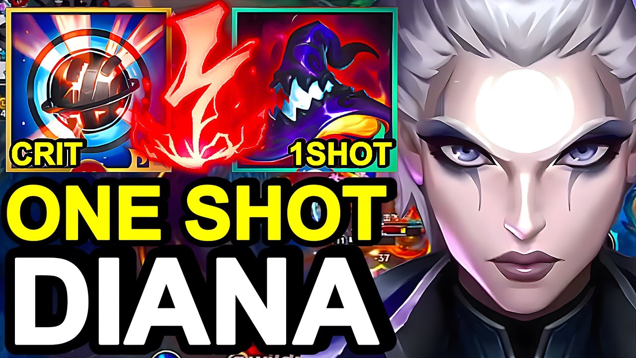 Wild Rift China Top3 Diana Jungle - 22KILL Carry Diana Build Runes - Sovereign Solo Rank Gameplay