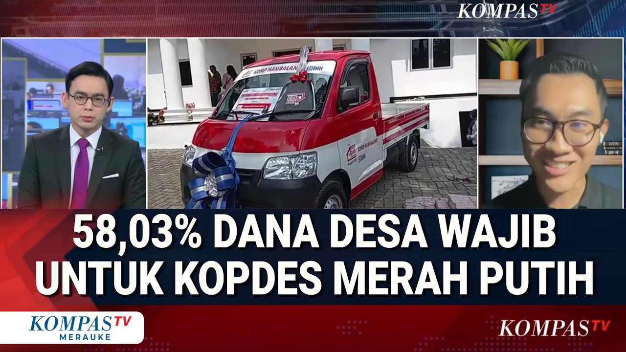 Saat 58,03 Persen Dana Desa Wajib untuk Kopdes Merah Putih, Apa Resikonya  Ini Kata Peneliti CSIS