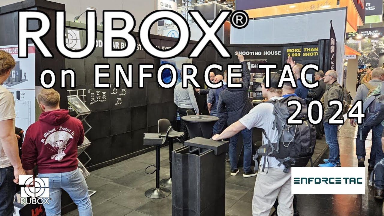 RUBOX Ballistic Wall System at ENFORCE TAC 2024: Unveiling Cutting-Edge Modular Protection
