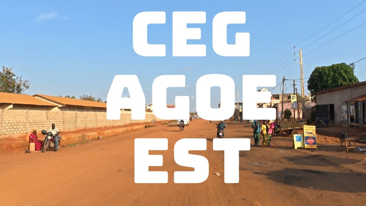Lome Togo: Un tour marche Atchanve, Ceg Agoe EST, Adjougba, Kegue et environment 