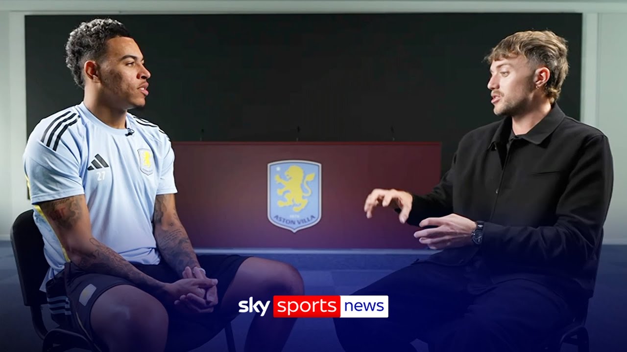 Roman Kemp interviews Morgan Rogers on World Cup ambitions and winning PFA Young Player of the Year