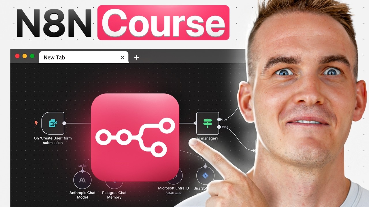 Full n8n Course for Beginners (2+ Hours)