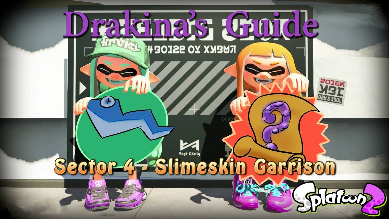 Splatoon 2 - Slimeskin Garrison - Sardinium and Sunken Scroll Guide
