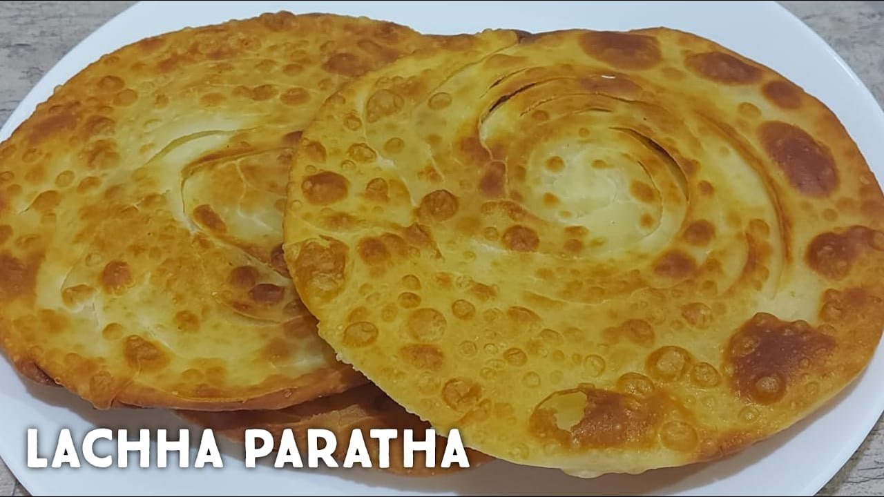 Lachha Paratha Recipe/ Easy Layered Paratha Recipe/ Flaky Layered Flatbread/लच्छा_पराठा/لچھا پراٹھا
