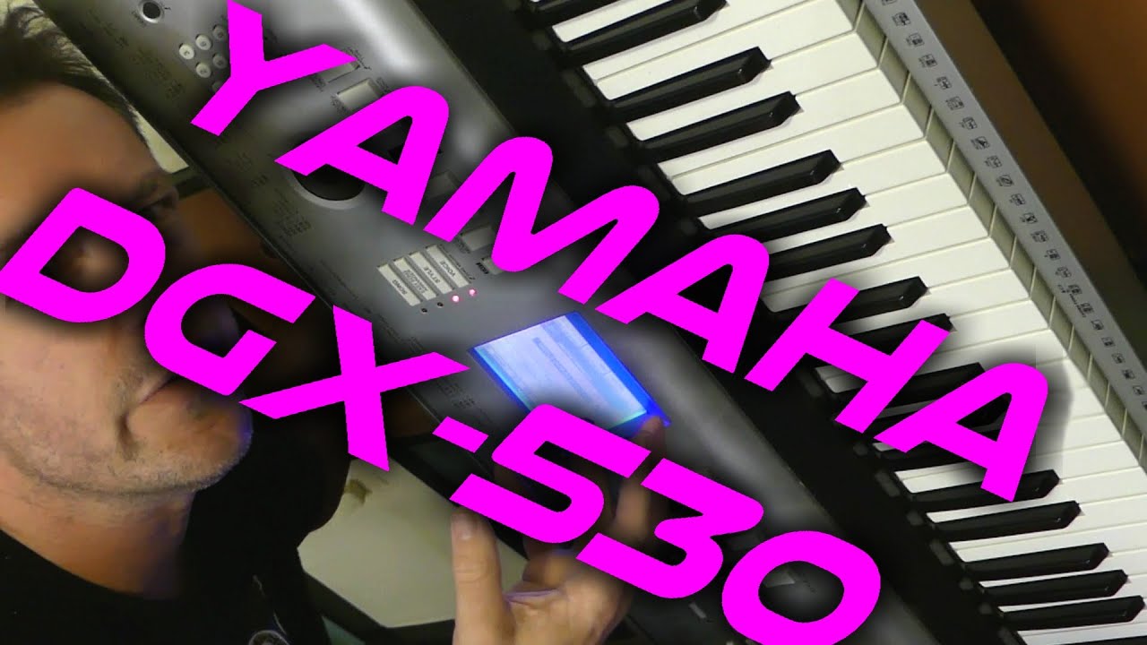 Пианино Yamaha DGX-530: 88 невзвешенных клавиш, довольно необычно, не правда ли?