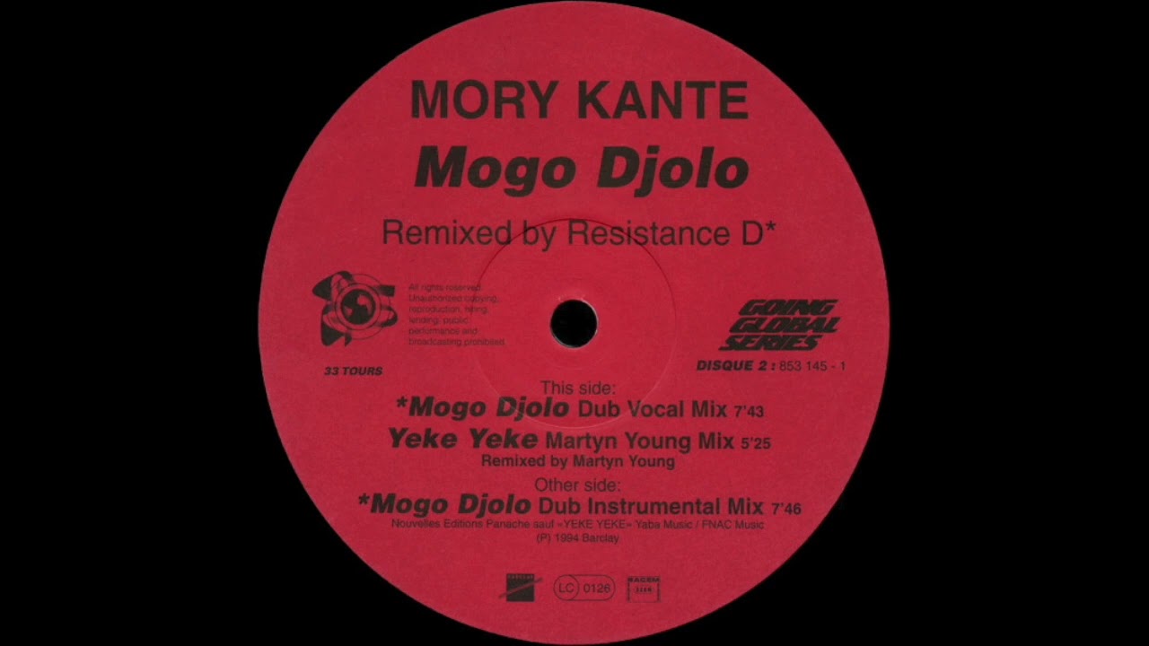 Mory Kante - Mogo Djolo (Dub Instrumental Mix)
