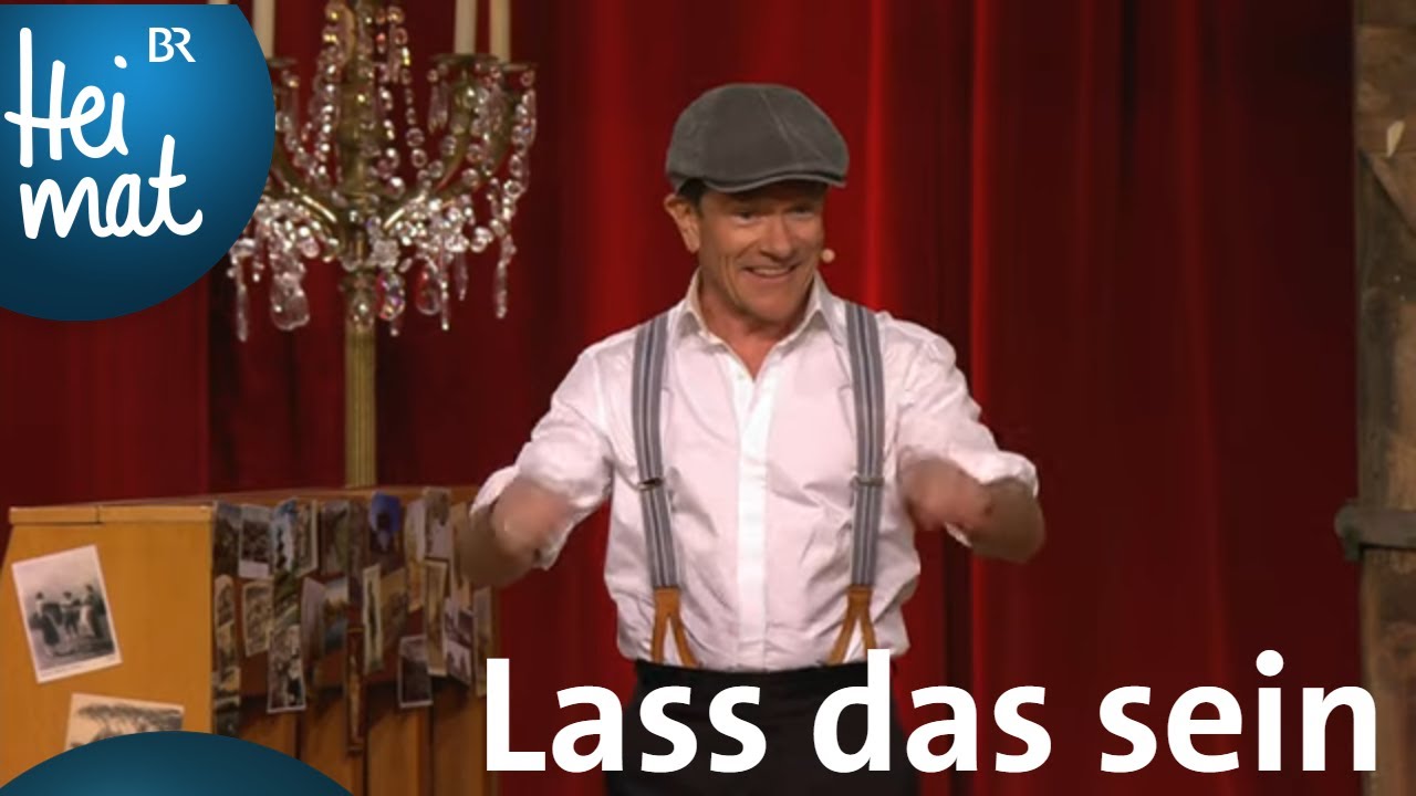 Michael Schlenger: Lass das sein | Brettl-Spitzen VIII | BR Heimat - Die beste Volksmusik