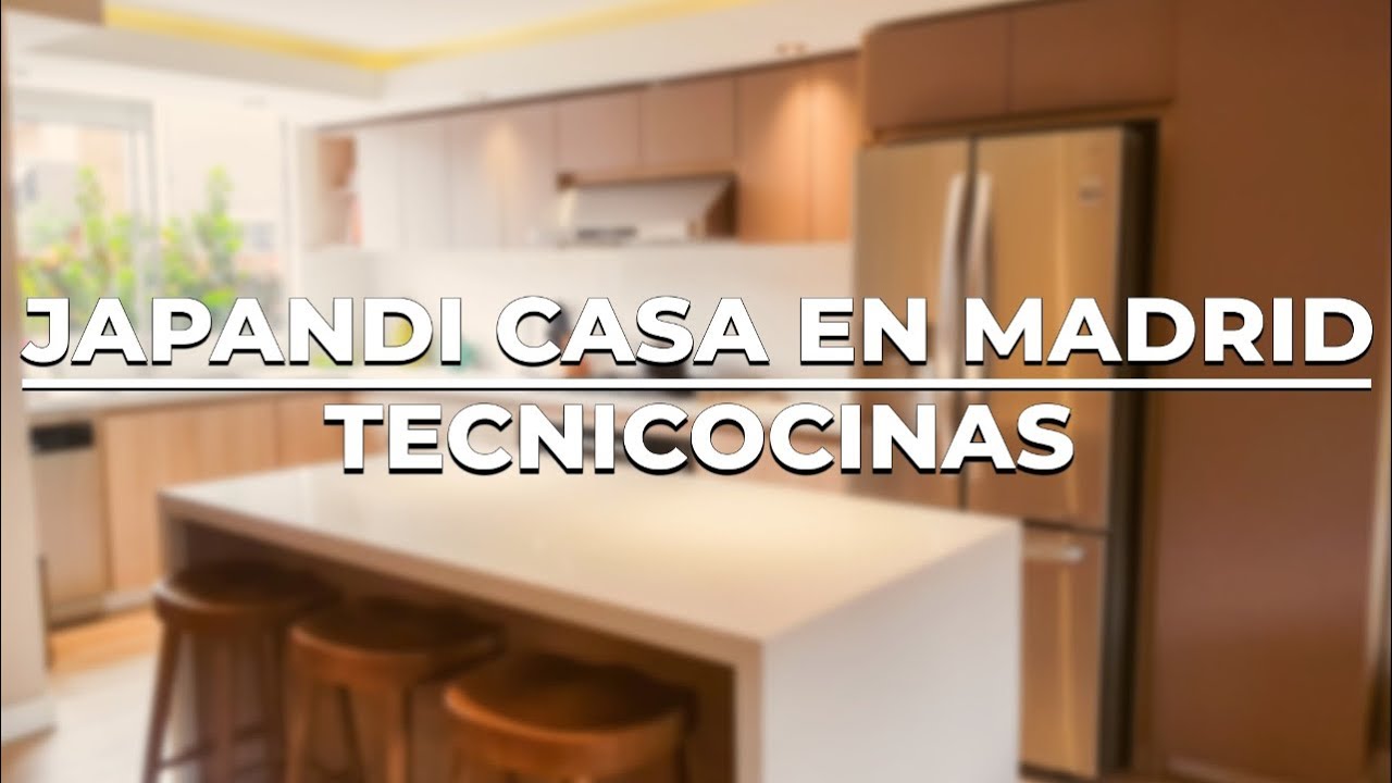 🗼 Cocina integral estilo Japandi en Madrid - Cundinamarca
