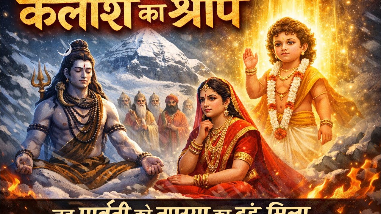 “कैलाश का श्राप: जब पार्वती को अपने अहंकार की सज़ा मिली”