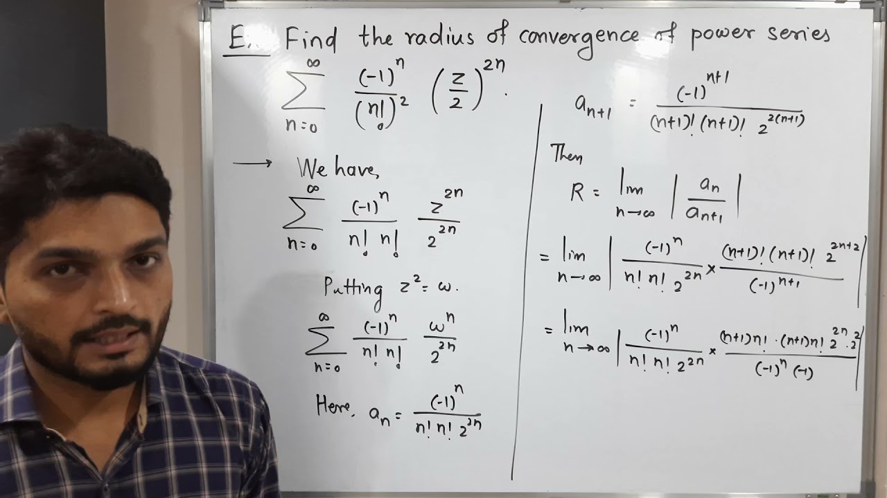 Complex Analysis | Unit 1 | Lecture 34 | Finding Radius of Convergence of Given Power Series