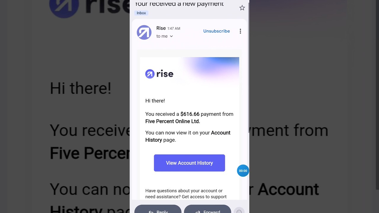 rise pay to bank transfer | my second payout via bank transfer #fundedtrader #trading