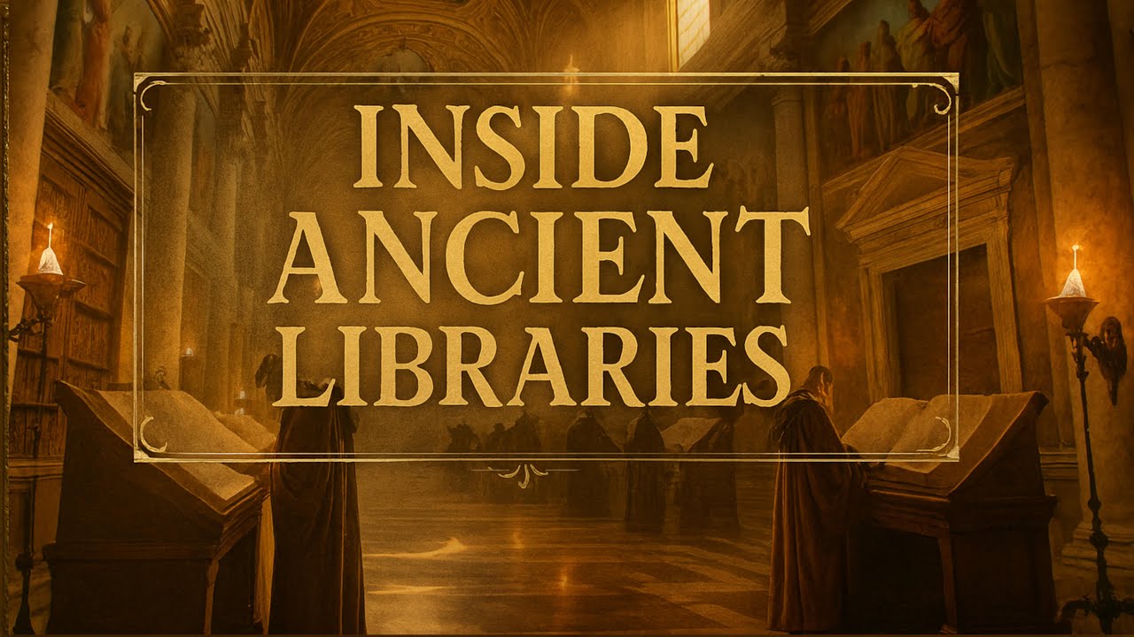 Medieval Monastery Library Ambiences | Relaxing Music for Deep Focus & Meditation