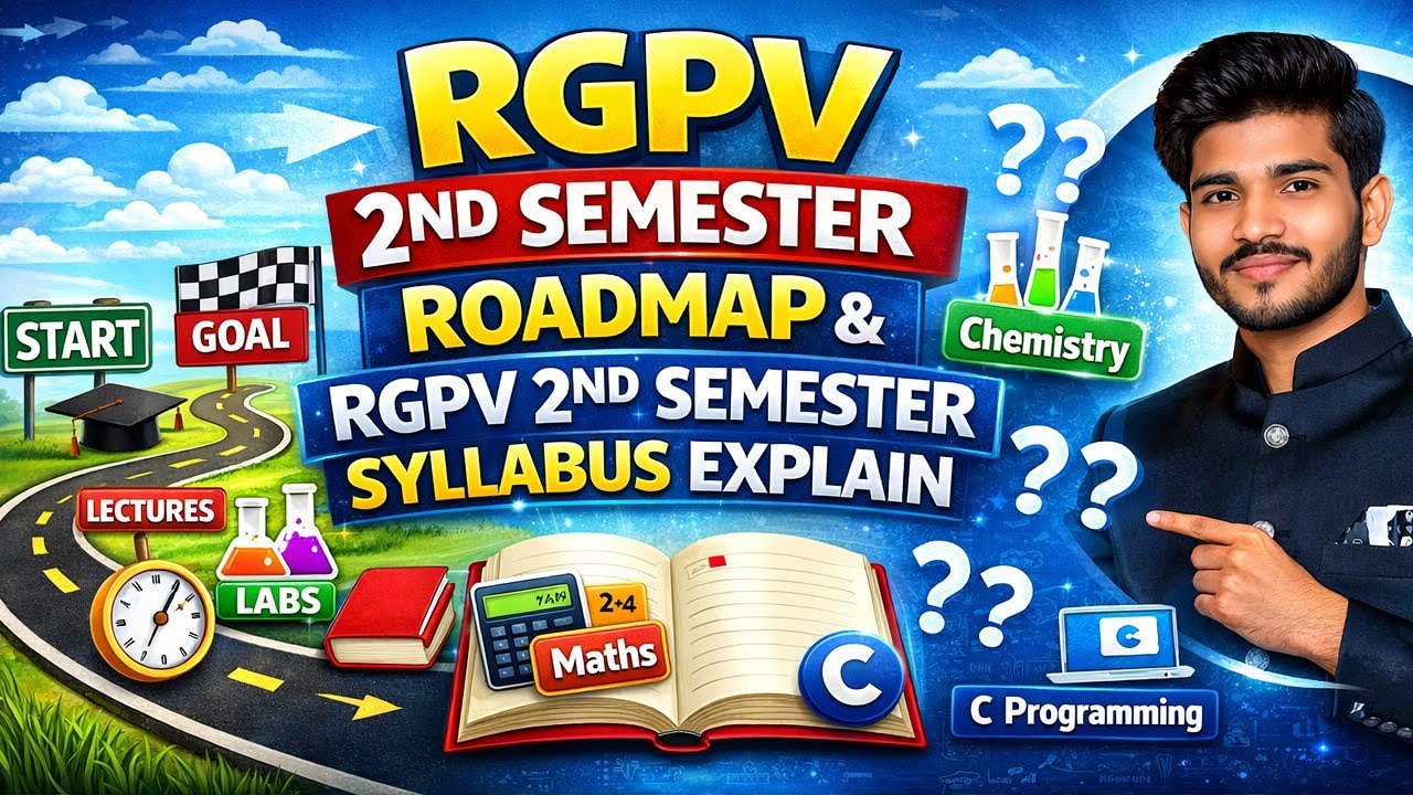 Rgpv 2nd Semster Roadmap 2026 | rgpv 2nd sem syllabus Explain | Complete Guide |