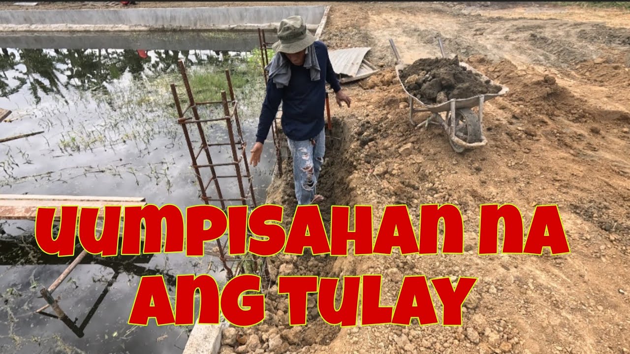 Eto nag trabaho nila ngayon | Inayos na yung tambak at yung poste ng tulay ng island