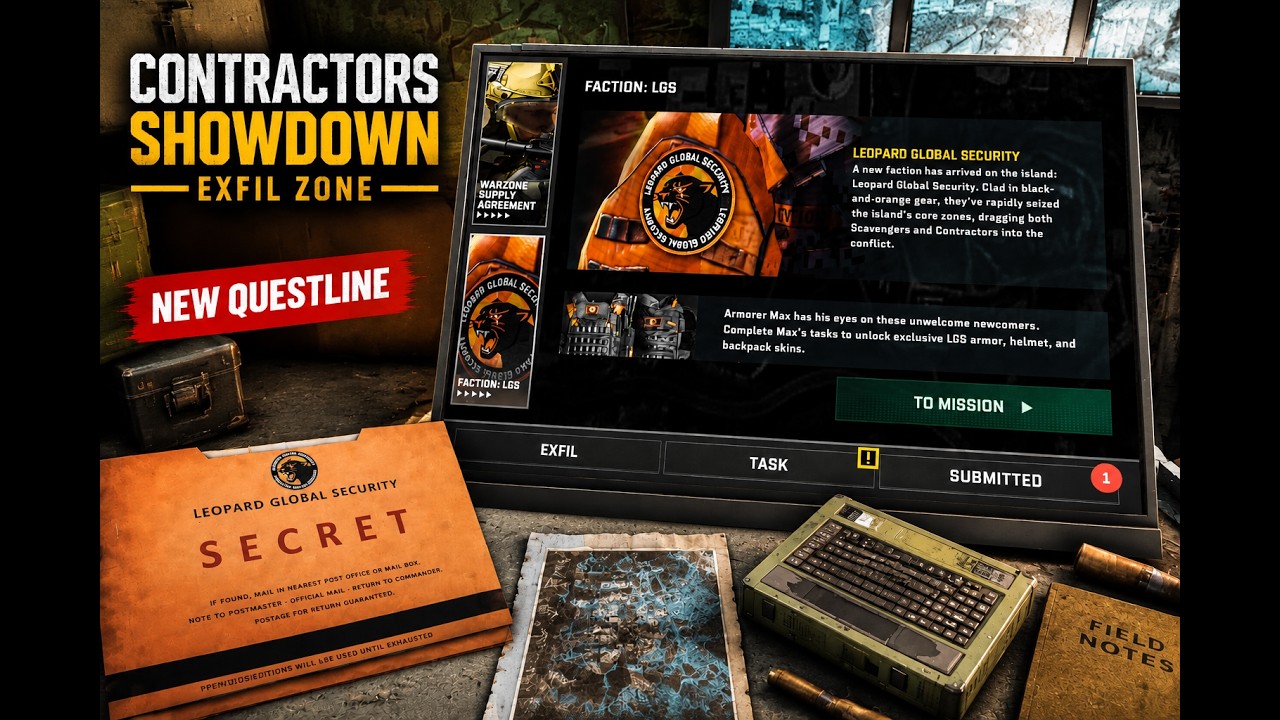 RadFox University: Mid Wipe Update + New Missions. Leopard Global Security Questline | Exfil Zone