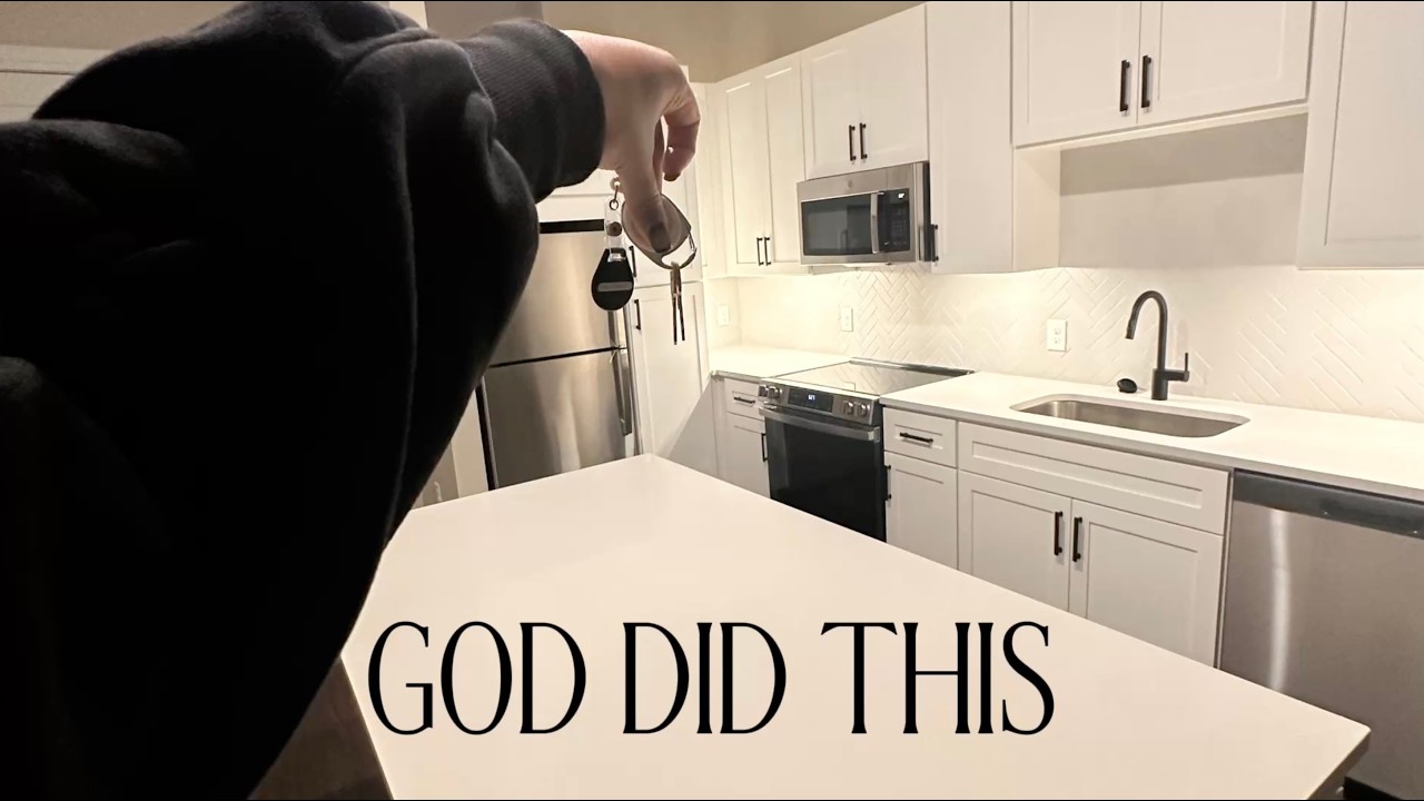 GOD did this🤍 | cozy luxury apartment tour