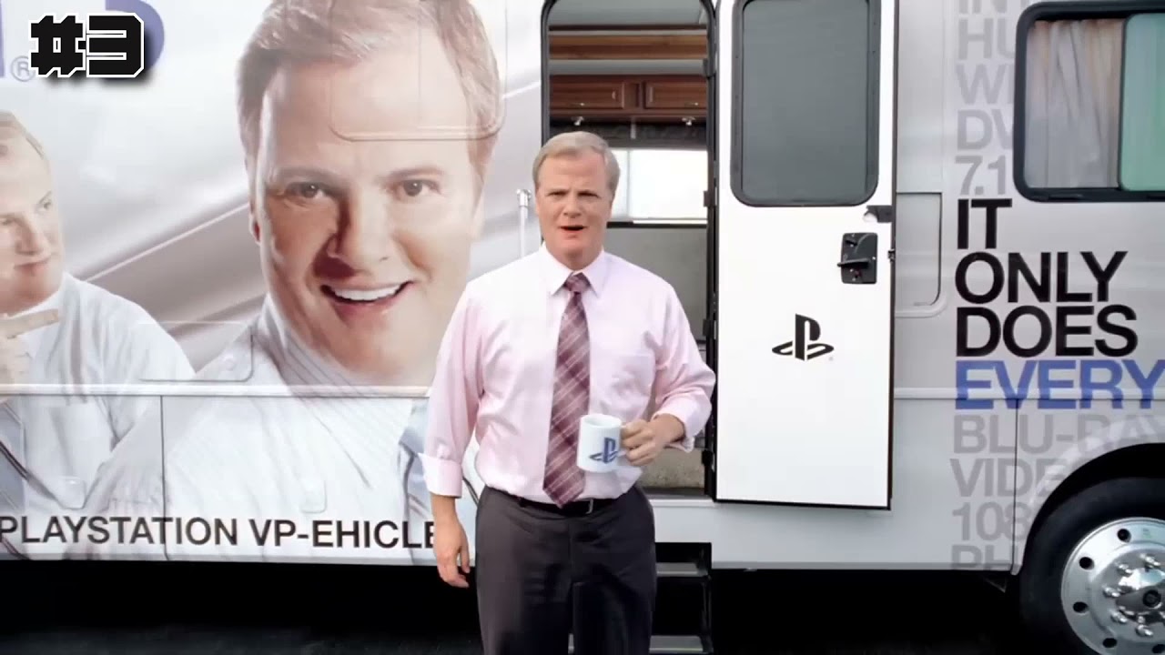 Top 10 Kevin Butler PlayStation 3 Commercials