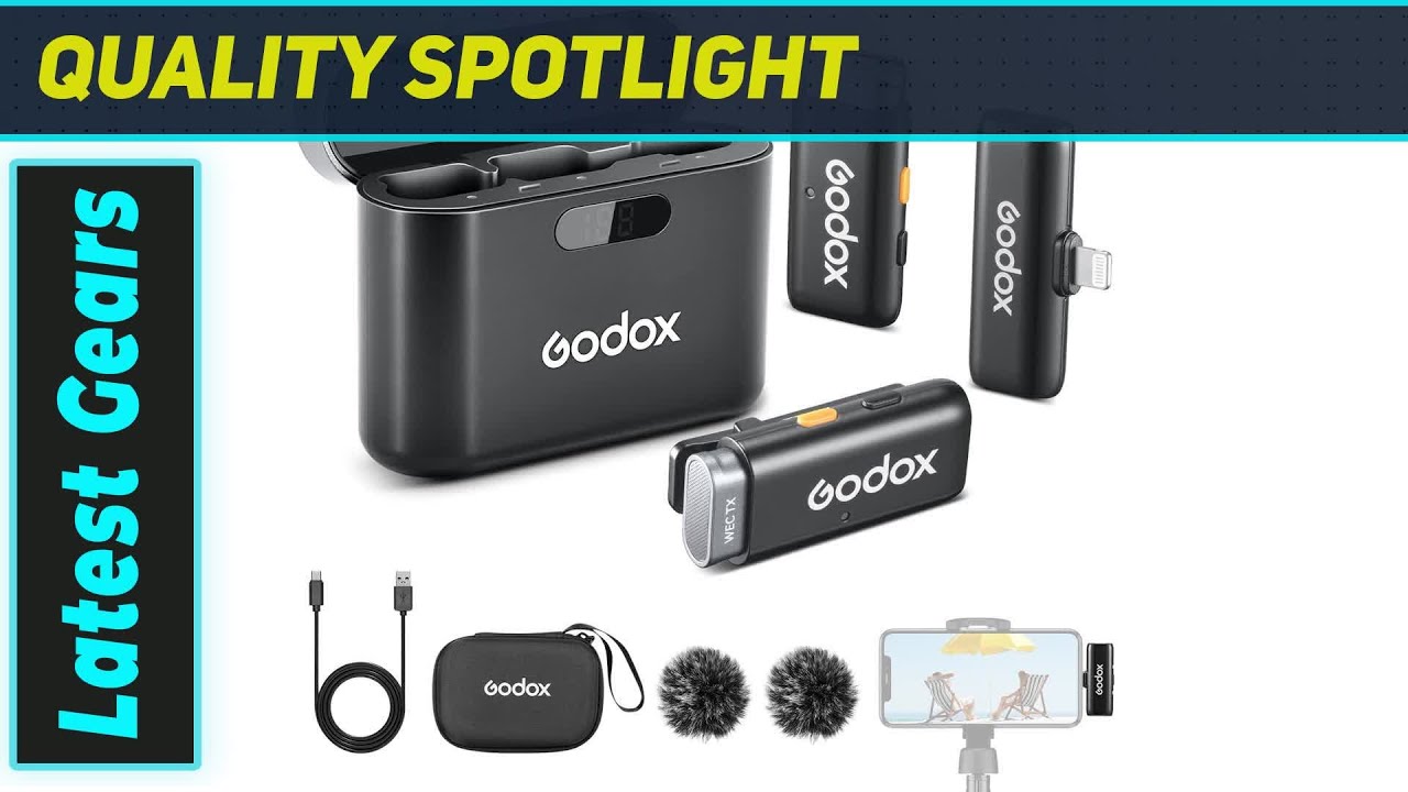 GODOX WES1 Kit2: лучший беспроводной микрофон для видеоблогов на iPhone и TikTok!