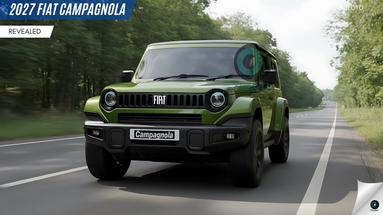 Представлен Fiat Campagnola 2027 года — возрождение современной иконы бездорожья!