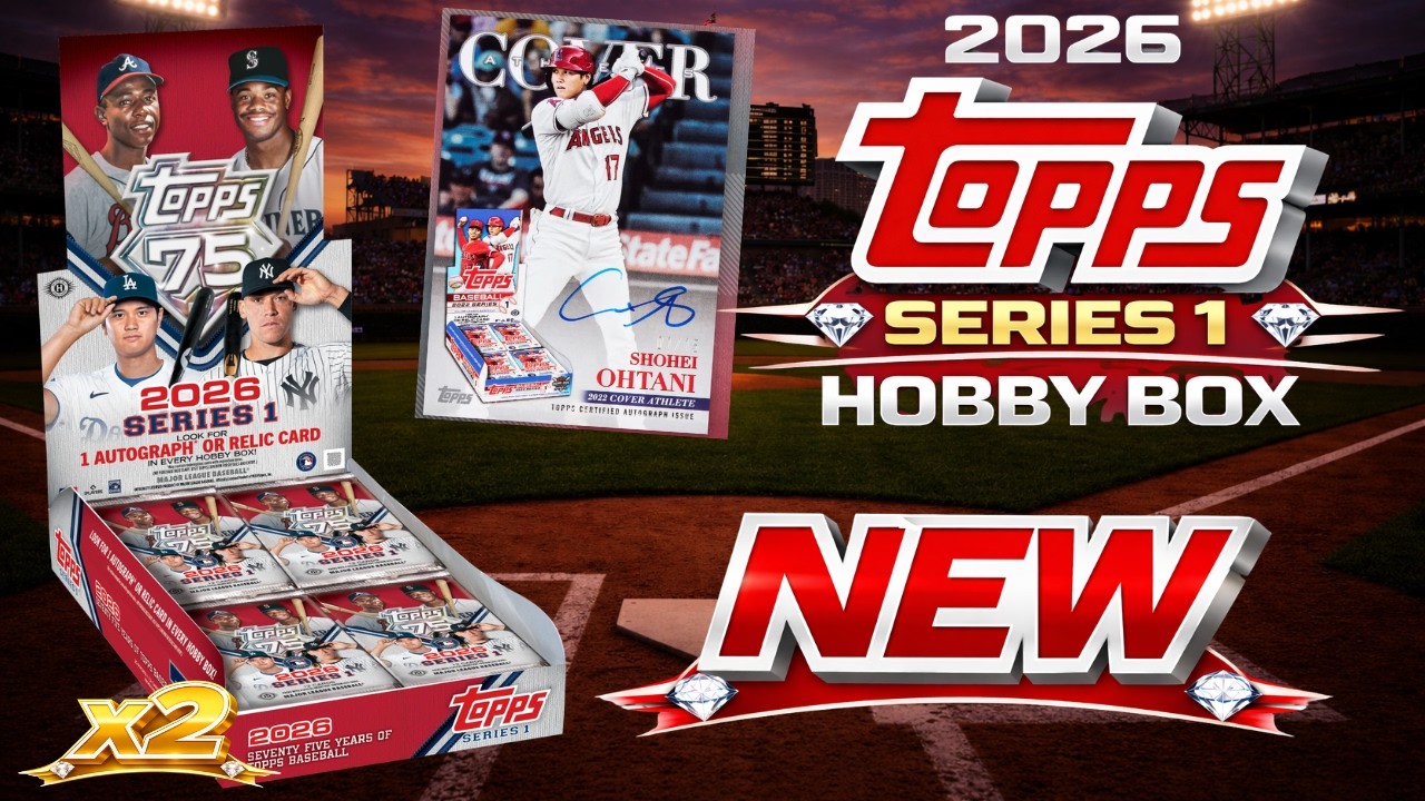 *🚨NEW 2026 TOPPS SERIES 1 HOBBY BOX* - ARE THESE WORTH THE PRICE!?