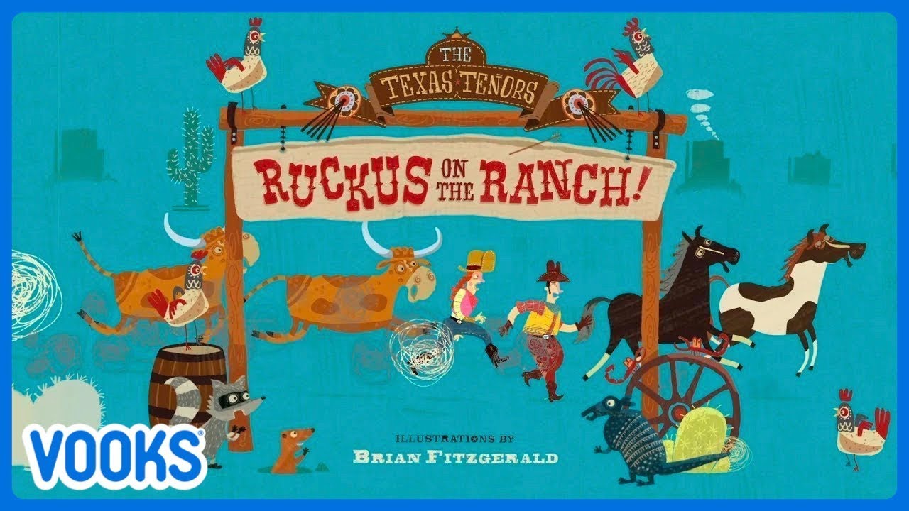 Ruckus on the Ranch! | Sing Along Song Story For Kids | Vooks Narrated Storybooks