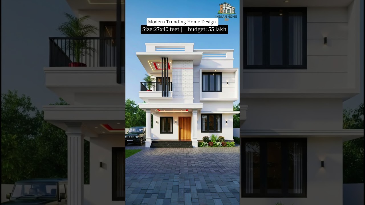 Small Duplex House Design 2026 | Modern Trending Home | Budget Friendly | Indian House Design