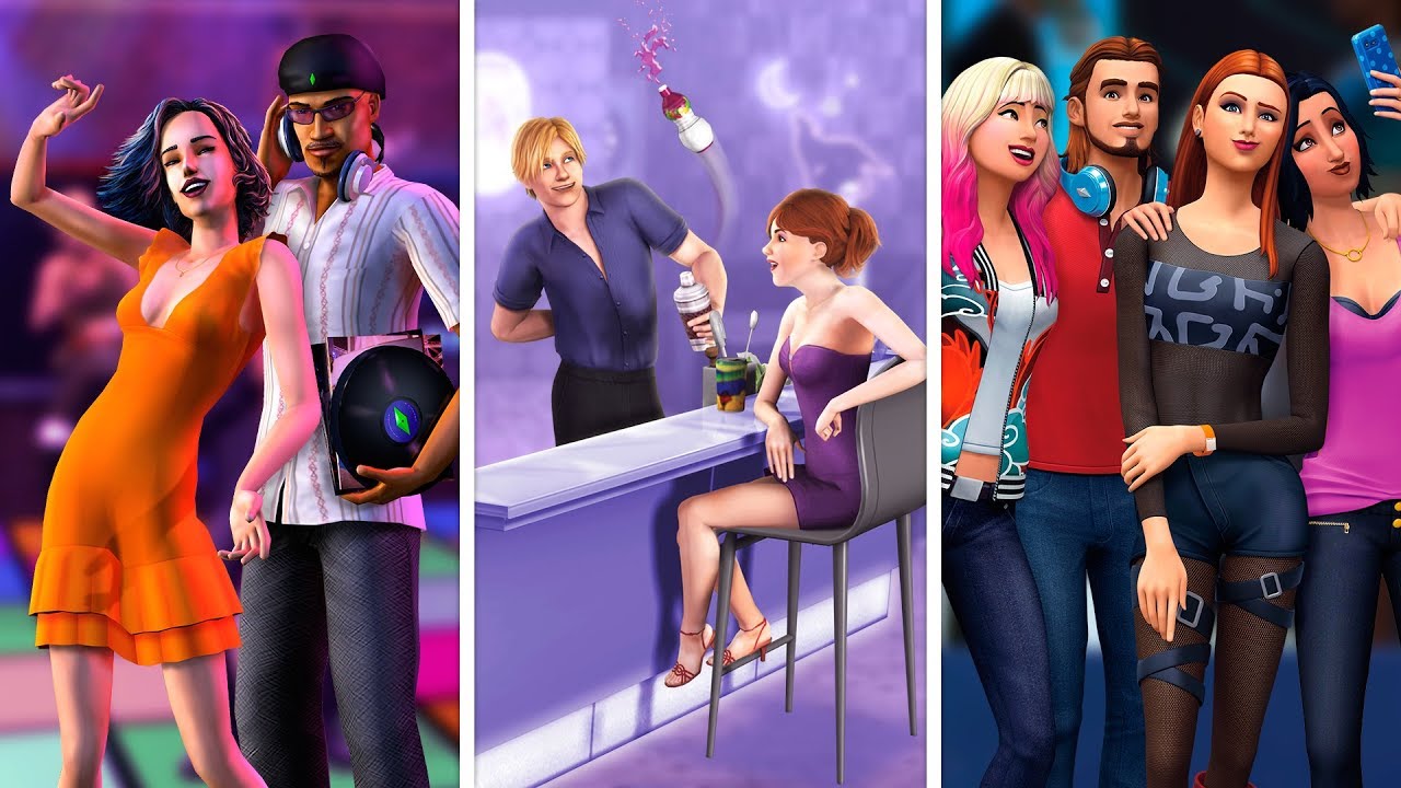 Вечеринки в The Sims / Сравнение 3 частей