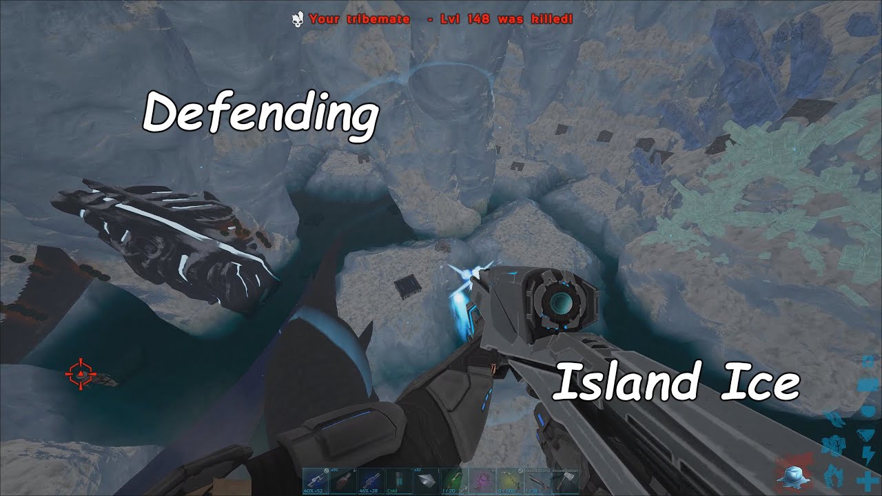 Ark Small Tribes PvP | 100% Legit | Defending Island Ice | 7h defense