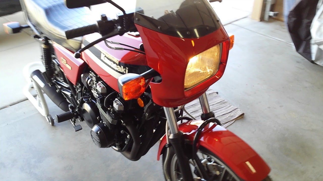 1981 Kawasaki GPz550 Restoration: Start Up