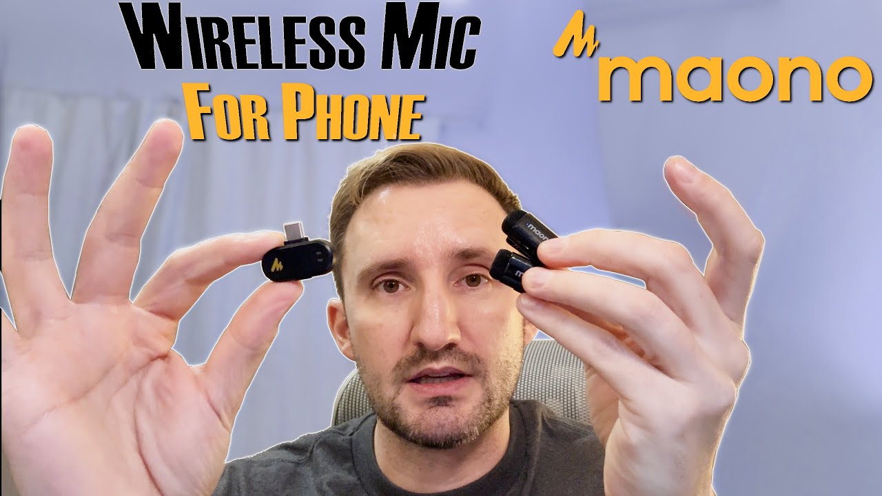 Maono T1 MINI Wireless Lavailar Microphone for Creators and Professionals
