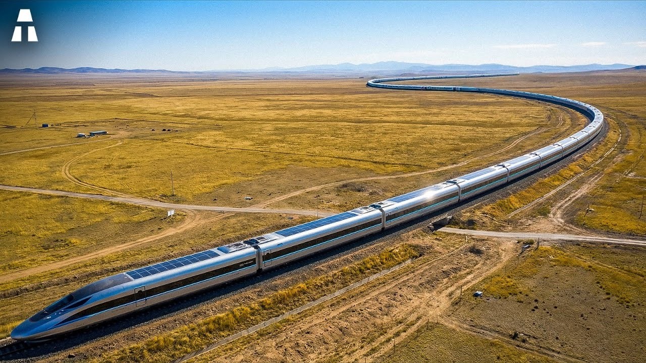 Dieser Zug ist 7 Kilometer lang! Du wirst es nicht glauben
