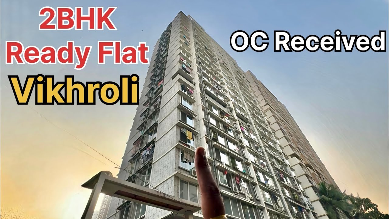 2BHK || Ready To Move 🏠Apartment in Vikhroli East || OC Received || Site Visit Open