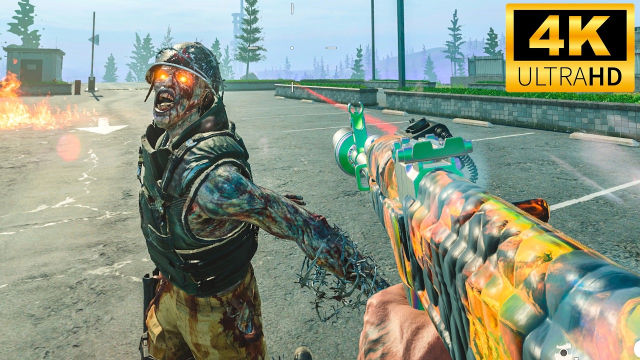 AFTER THIS MODE, MW3 ZOMBIES WAS BORN! 4K GAMEPLAY (NO COMMENTARY)