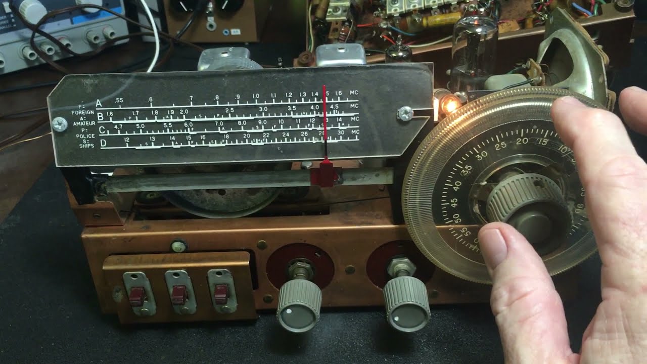 NATIONAL RADIO SW-54 RESTORATION - Part 1
