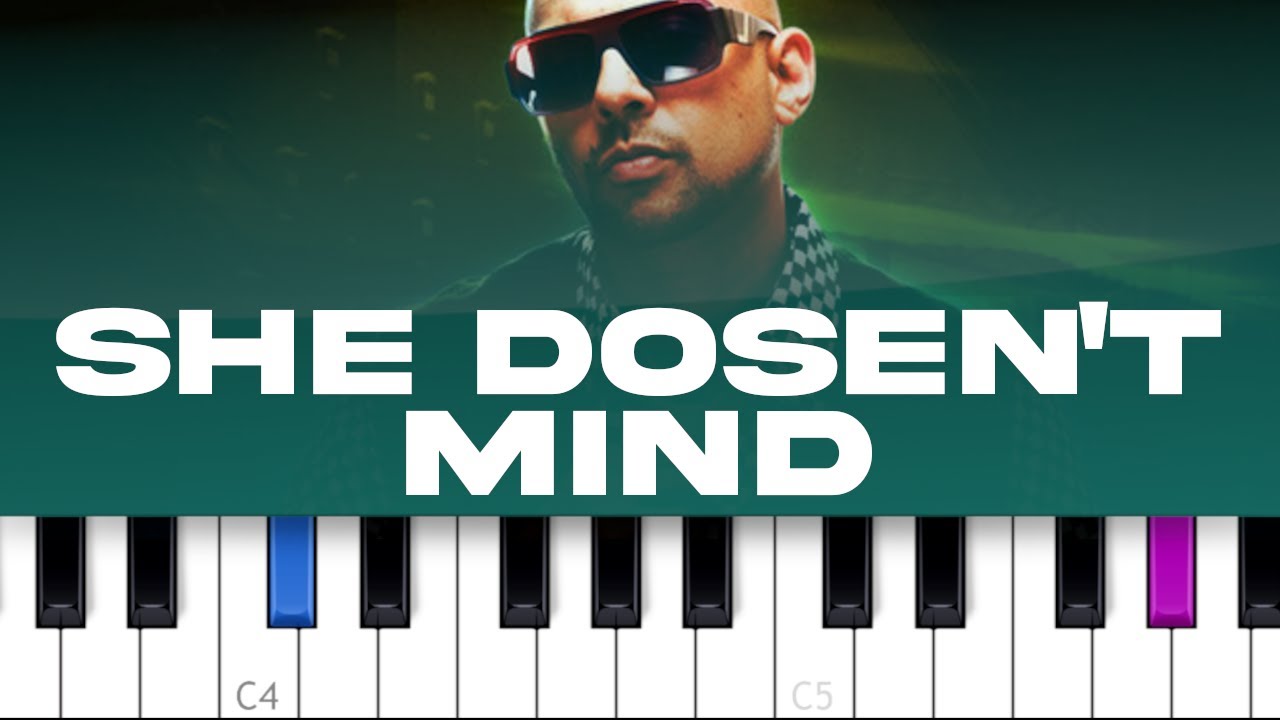 Sean Paul - She Doesn't Mind  (piano tutorial)