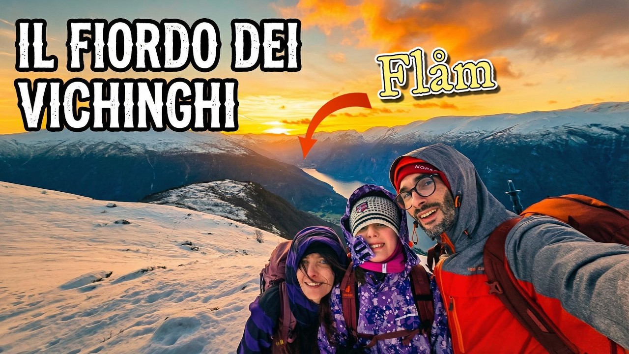 VERSO IL FIORDO DEI VICHINGHI NORVEGIA: Flåm & Stegastein 🇳🇴 (Capo Nord IN CAMPER Ep. 7)