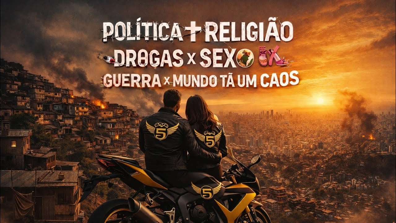 RAP HIP HOP - 2026 - POLITICA X RELIGIÃO X DROGAS X SEXO X GUERRA X MINDO TÁ UM CÁOS. (Versão 1).