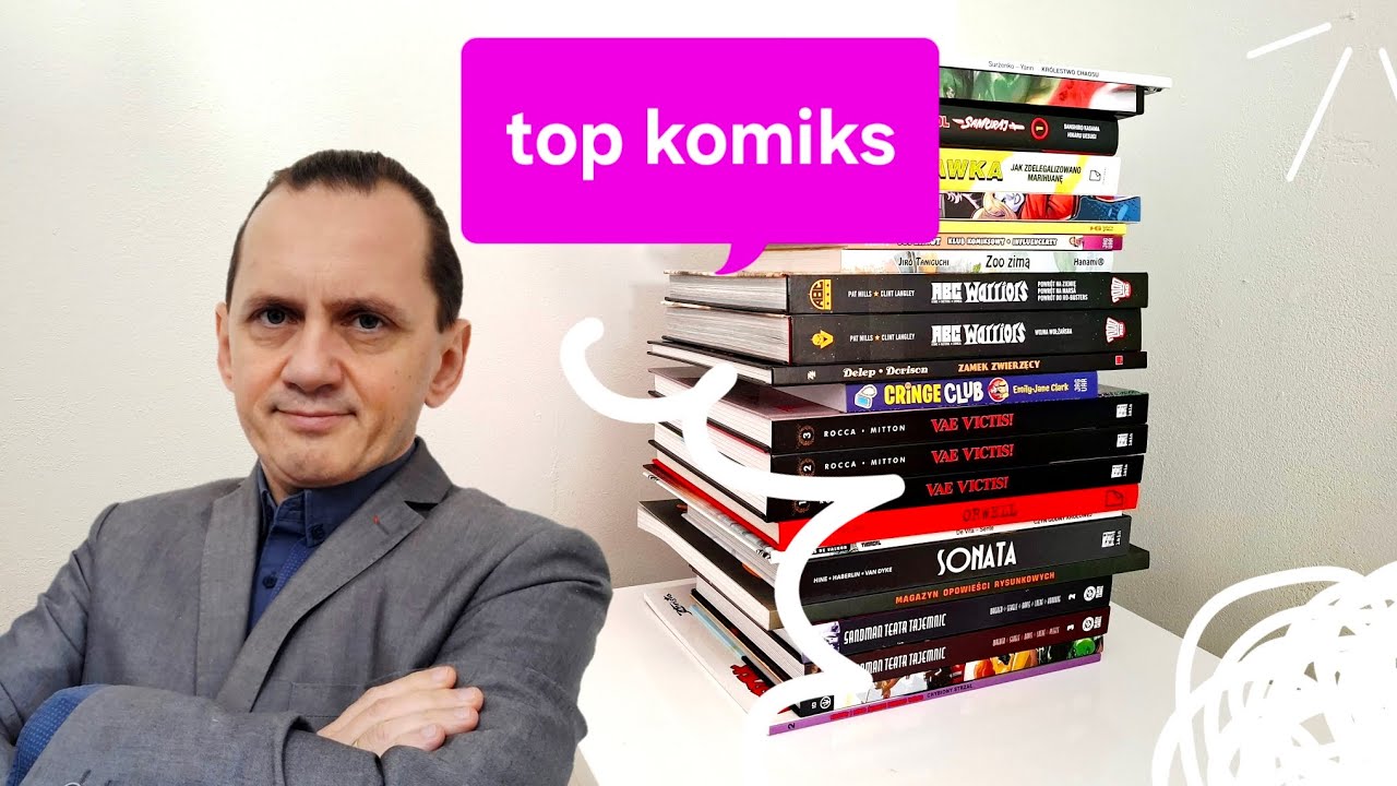 TOP KOMIKS - styczeń 2026 - przegląd komiksów przeczytanych w miesiącu