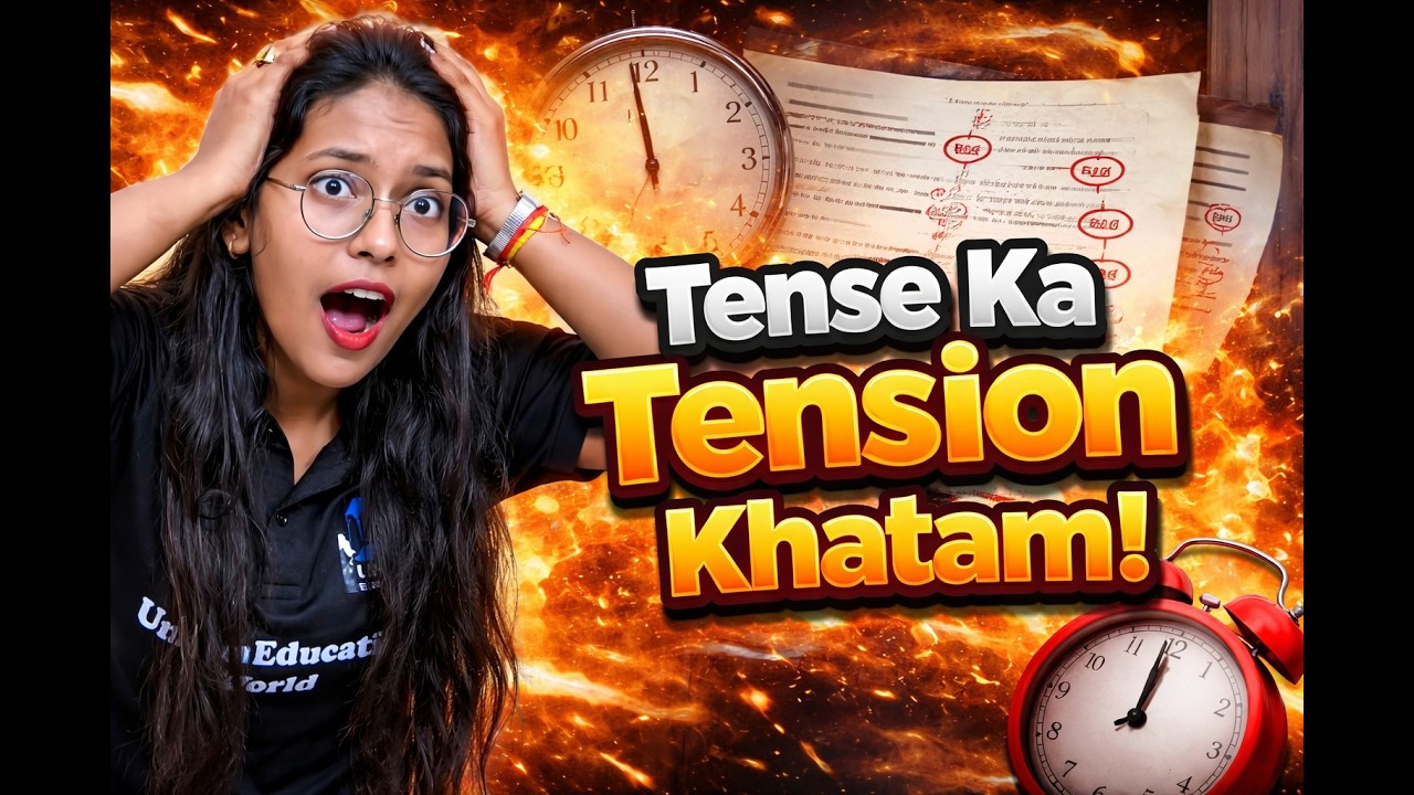 Tense Ka Tension Khatam! | All Tenses in One Video 🔥