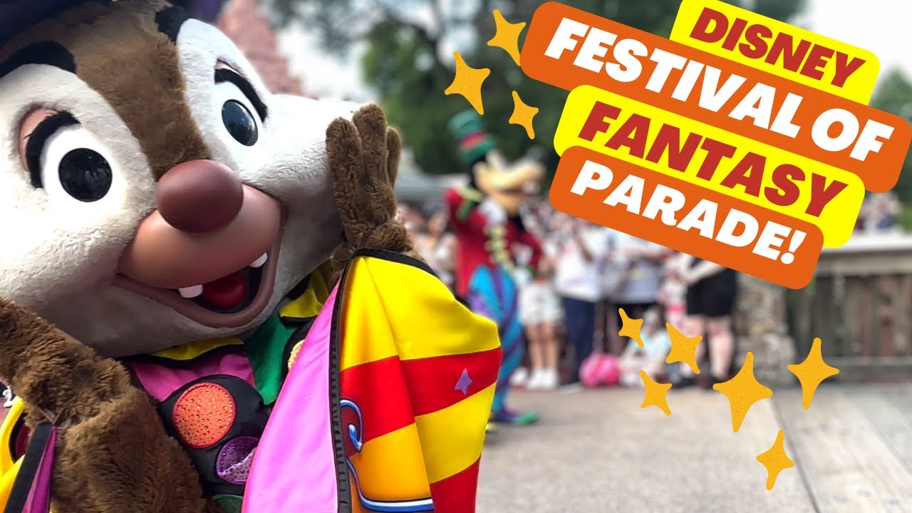 FESTIVAL OF FANTASY Parade from Walt Disney World Magic Kingdom - May 25, 2024 05/25/24 4K