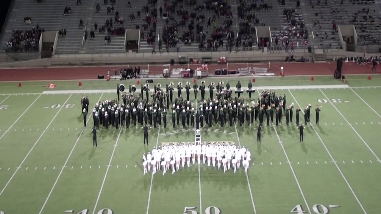 TWHS Highsteppers perform at TWHS vs Klein Collins 11/1/19